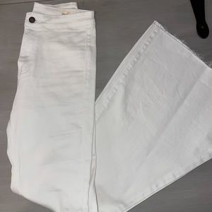 White bell bottoms
